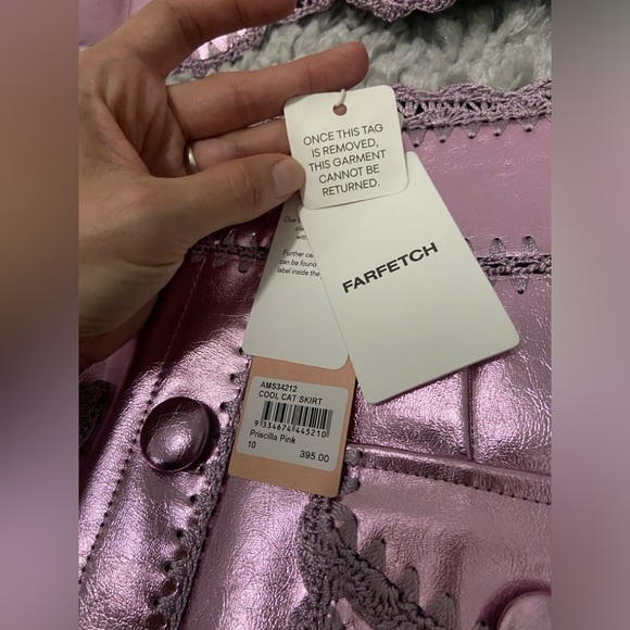 Alice McCall Set Barbie metallic pink two piece - Picture 9 of 10